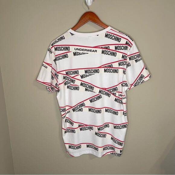 Moschino Underwear Men's Cotton Graphic T-Shirt L - Picture 11 of 11